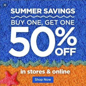 Anything in my closet buy one get one half off!!